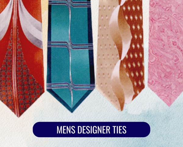 Mens Designer Ties 2025